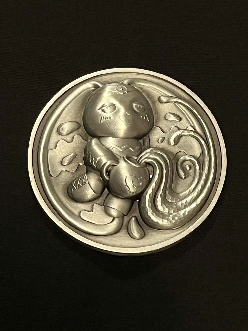 Aquarius zodiac coin